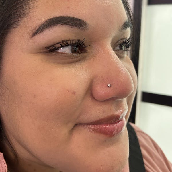 nostril piercing by paola, fattys tattoos and piercings