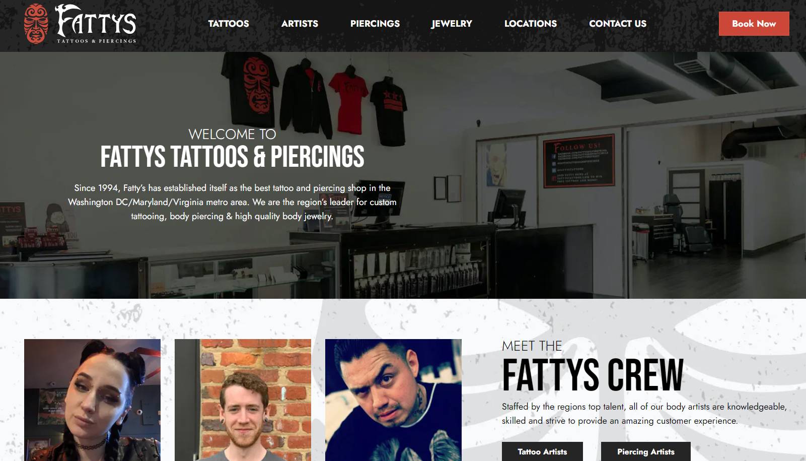 Fattys Piercing Pricing